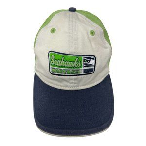 Reebok NFL‎ Seattle Seahawks Football Dad Hat Cap White Green Navy